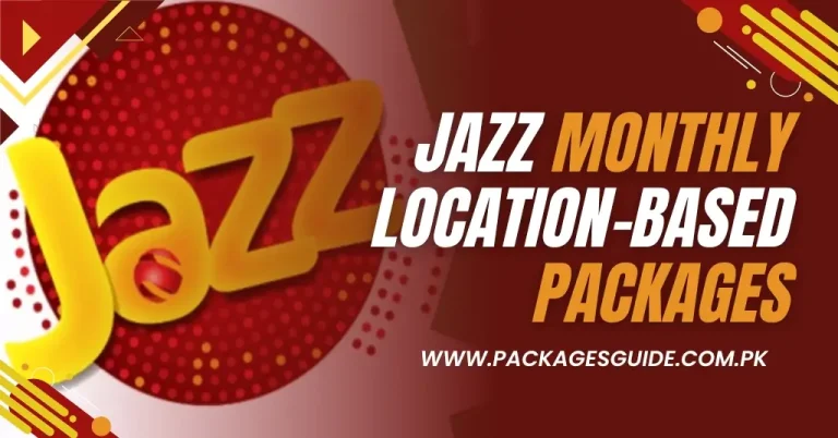 Jazz monthly location-based packages