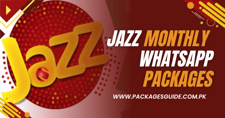 Jazz monthly whatsapp packages