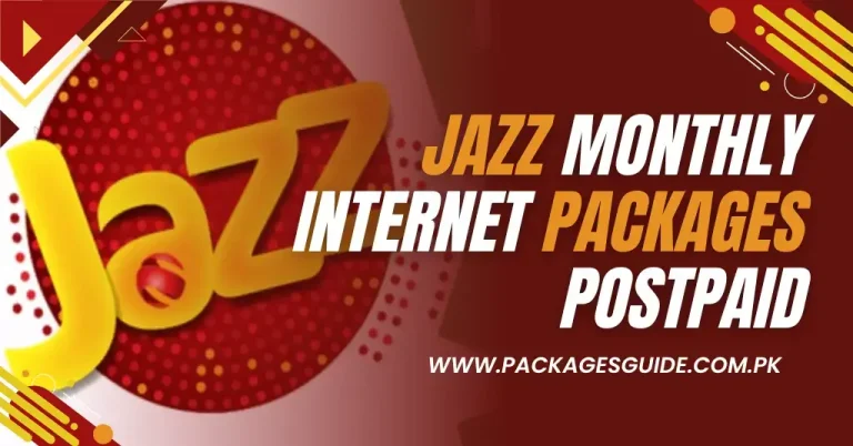 monthly internet packages postpaid