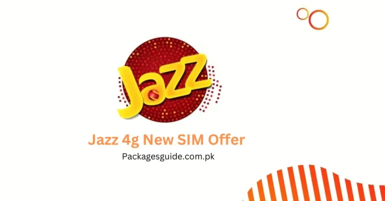 Jazz 4g new sim offer