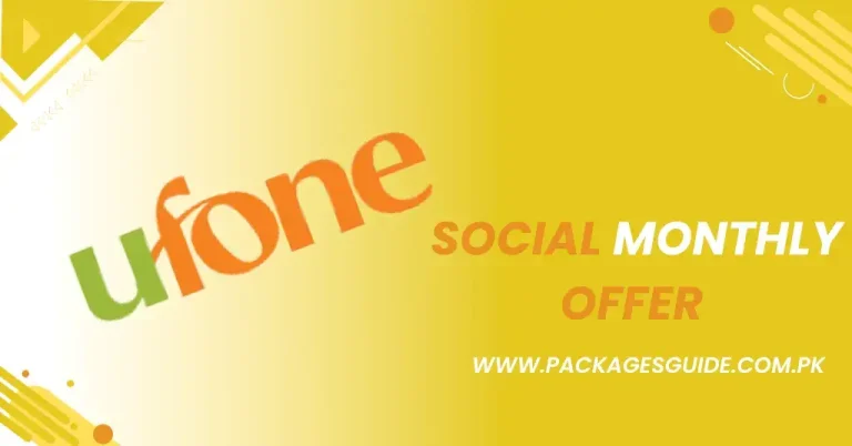 Ufone Monthly Social Package 2024